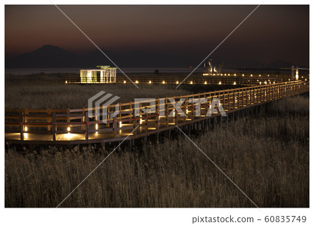 Busan Dadaepo Beach Sunset 60835749