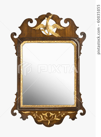 wall mirror antique mahogany with carved eagle gilded wall mirror antique mahogany with carved eagle gilded 60835855