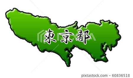 東京插圖地圖（東京）_04 60836518