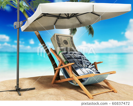 Concept of a credit vacation Concept travel One 60837472