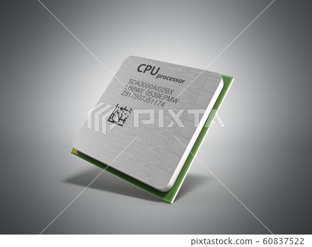 Central Computer Processors CPU High resolution 3d 60837522