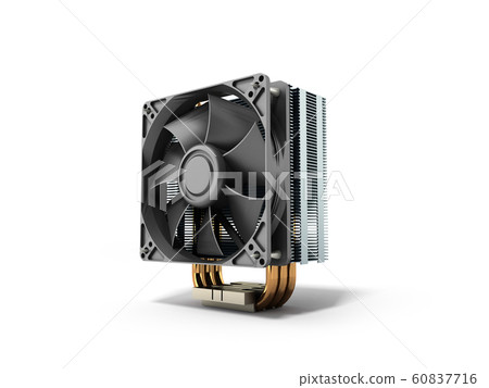 Active CPU cooler with the aluminum finned Active CPU cooler with the aluminum finned 60837716