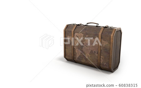 all white suitcase