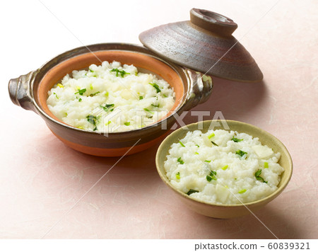 Seven herbs porridge bowl and clay pot 2 Seven herbs porridge bowl and clay pot 2 60839321