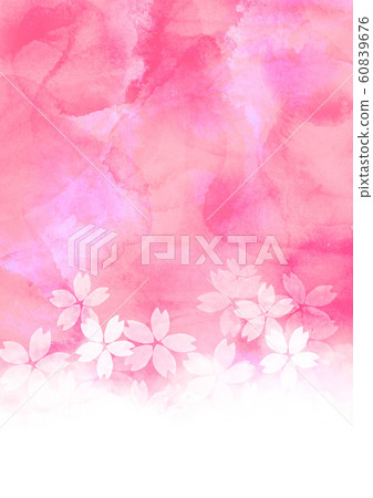 Sakura spring watercolor illustration Sakura spring watercolor illustration 60839676