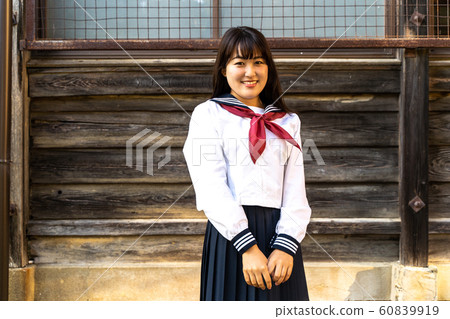 School girl high school uniform School girl high school uniform 60839919