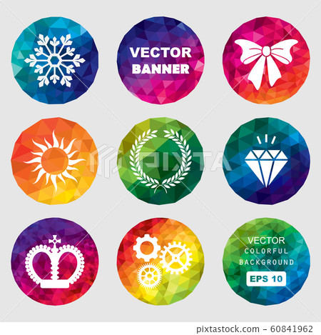 set of vector colorful banners set of vector colorful banners 60841962