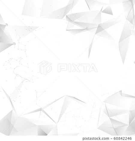 Abstract grey vector background design. Light white graphic illustartion pattern Abstract grey vector background design. Light white graphic illustartion pattern 60842246