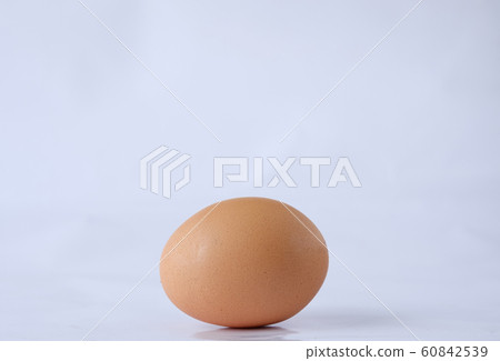 The eggs on the white background The eggs on the white background 60842539