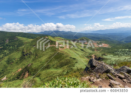 Kenashi Pass seen from Mount Gable 60843850