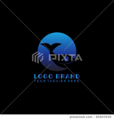 abstract fish logo abstract fish logo 60843930