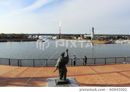 Scenery of the old port of Osaka and Sakai 60845002