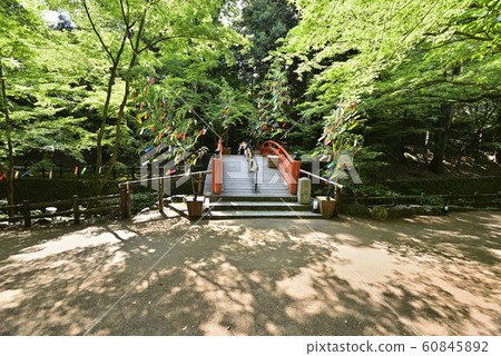 Kitano Tenmangu Shrine Historic Site Odoi Momijien Uguisashi Bridge 60845892