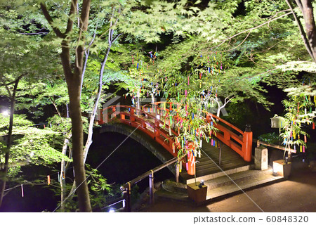 Kitano Tenmangu Shrine Historic Site Odoi Momijien Uguisashi Bridge 60848320