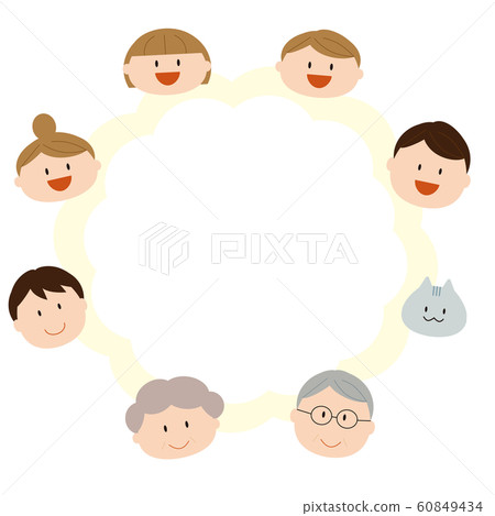 Family reunion frame 60849434