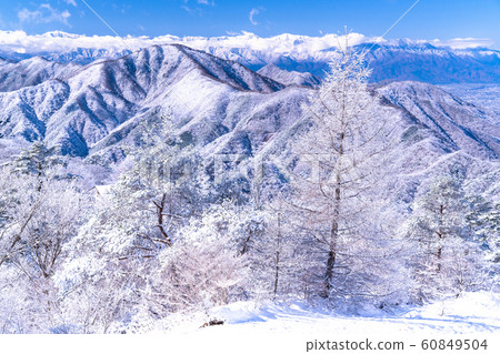 《Yamanashi Prefecture》Frosted Ice Forest, Santoge 《Yamanashi Prefecture》Frosted Ice Forest, Santoge 60849504