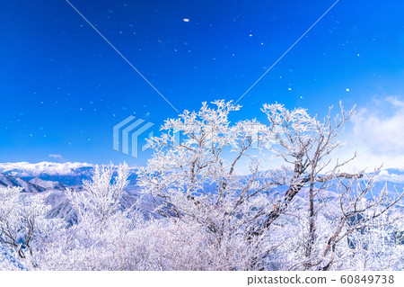 《Yamanashi Prefecture》Frosted Ice Forest, Santoge 《Yamanashi Prefecture》Frosted Ice Forest, Santoge 60849738