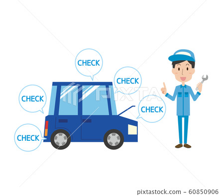 Mechanic Car Car Passenger Car inspection Inspection Maintenance 60850906