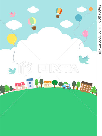 Landscape with house and nature 60850962