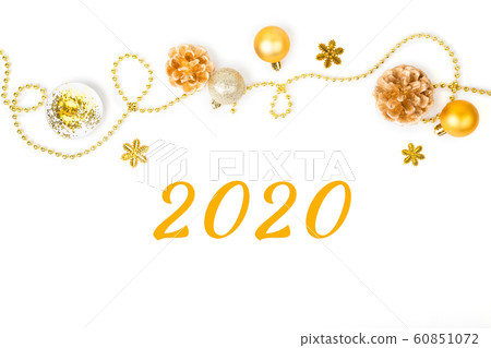 New year decor composition. New year decor composition. 60851072