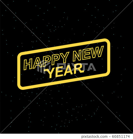 2019 Happy New Year for your seasonal leaflets and greeting cards or Christmas themed invitations. 60851174