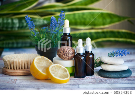 Organic cosmetics, natural fruit oils. Concept 60854398