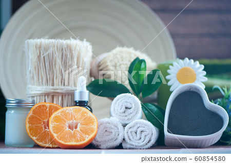 Organic cosmetics, natural fruit oils. Concept 60854580