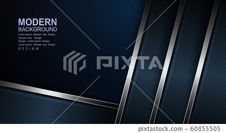 Dark blue background with textural frames with a border of a metallic hue Dark blue background with textural frames with a border of a metallic hue 60855505