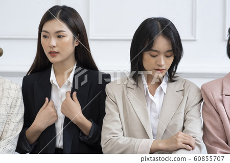 Female business interview 60855707