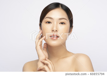Female beauty color back Female beauty color back 60855794