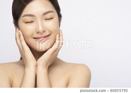 Female beauty color back Female beauty color back 60855795