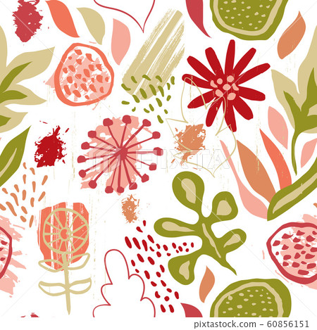 Vector Seamless Collage Vector Seamless Collage 60856151