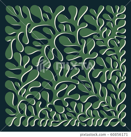Vector winter background floral pattern Vector winter background floral pattern 60856171