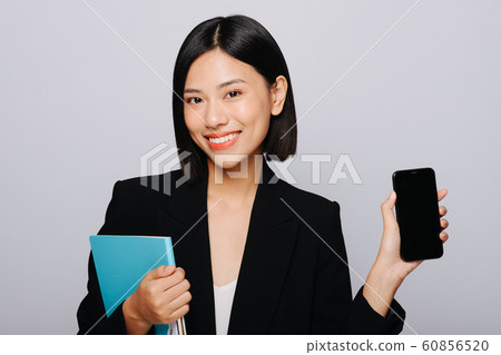 女人商務智能手機 女人商務智能手機 60856520