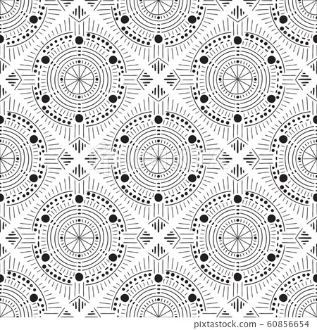 Vector Seamless Abstract Pattern 60856654