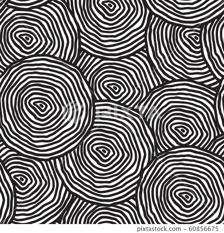 Vector Seamless Abstarct Pattern with Circles Vector Seamless Abstarct Pattern with Circles 60856675