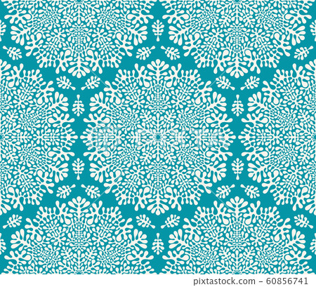 Vector Seamless Pattern with winter snowflakes Vector Seamless Pattern with winter snowflakes 60856741