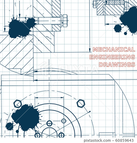 Backgrounds of engineering subjects. Technical... - Stock Illustration ...