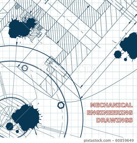 Backgrounds of engineering subjects. Technical... - Stock Illustration ...
