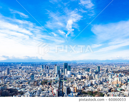 澀谷區和東京廣域圖像 澀谷區和東京廣域圖像 60860033