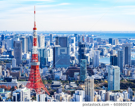 Tokyo Tower and Gulf Area Tokyo Tower and Gulf Area 60860037