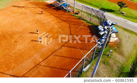 航拍，台灣，棒球場，航空写真、台湾、野球場、Aerial photography, Taiwan, 60861595