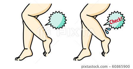 Thick legs-calf-speech bubble Thick legs-calf-speech bubble 60865900