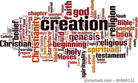Creation word cloud 60866112