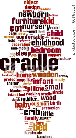 Cradle word cloud Cradle word cloud 60866114