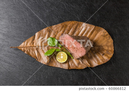 Set with high grade Japanese foods 60866812