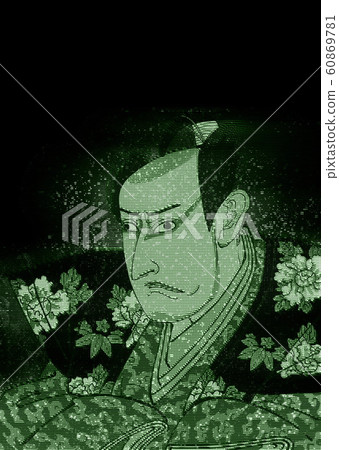 Ukiyo-e princess 3 hologram 60869781