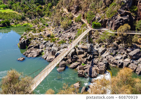 Suspension bridge - Launceston 60870919