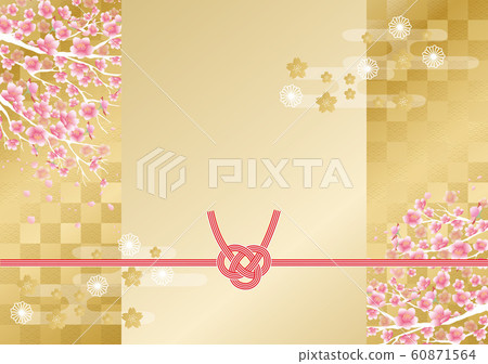 Frame; cherry blossom, japanese style, water draw, celebration, red and white, japanese style, haze, haze cloud, frame Frame; cherry blossom, japanese style, water draw, celebration, red and white, japanese style, haze, haze cloud, frame 60871564