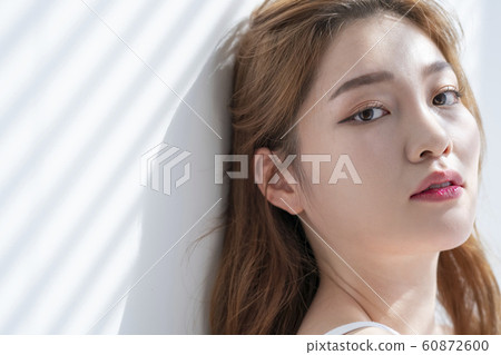Window woman white beauty Window woman white beauty 60872600